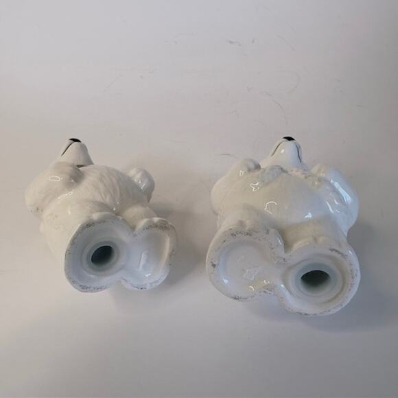 Polar Bear Christmas Salt & Pepper Shaker Set Holiday 3/2 holes Serving - Picture 6 of 16